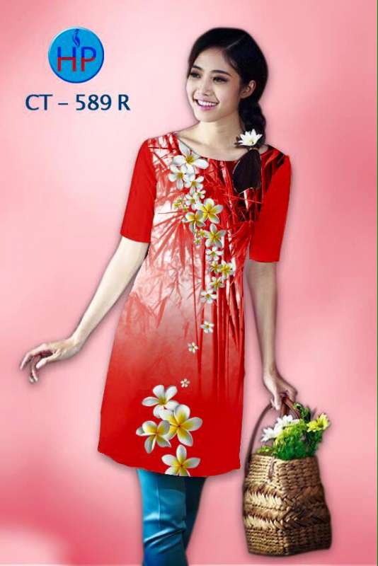 Vải áo dài Cách Tân hoa Sứ