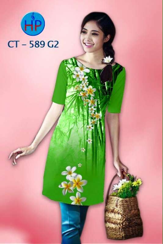 Vải áo dài Cách Tân hoa Sứ