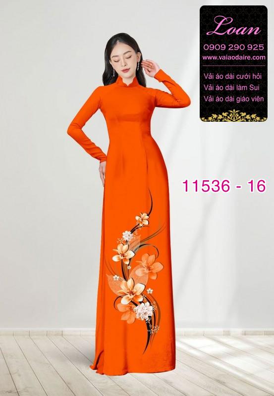 Vải áo dài hoa 3D Vải áo dài hoa 3D
