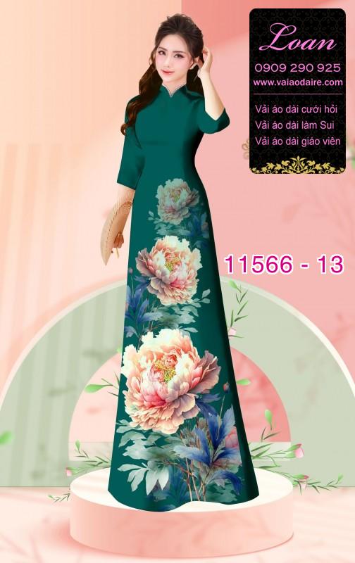 Vải áo dài hoa 3D Vải áo dài hoa 3D