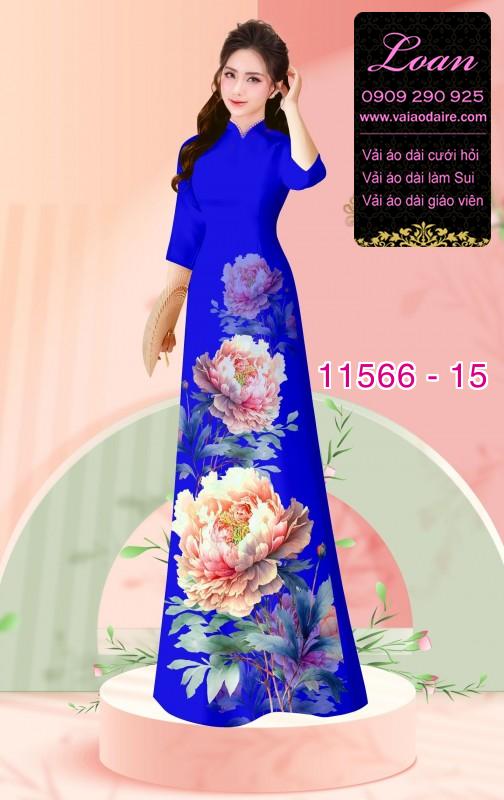 Vải áo dài hoa 3D Vải áo dài hoa 3D