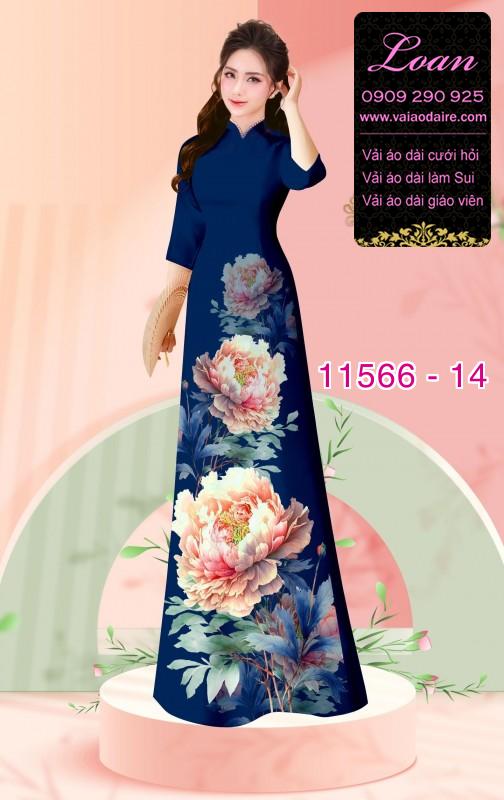 Vải áo dài hoa 3D Vải áo dài hoa 3D