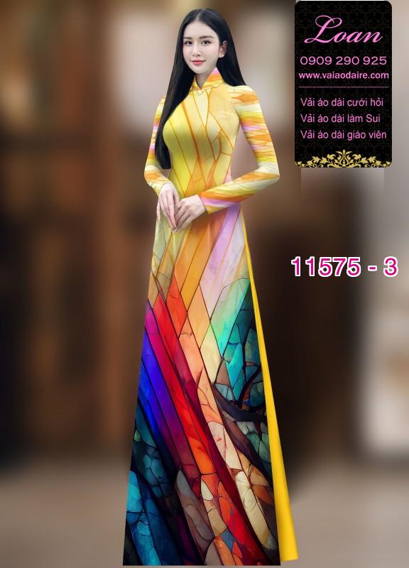 Vải áo dài lập thể