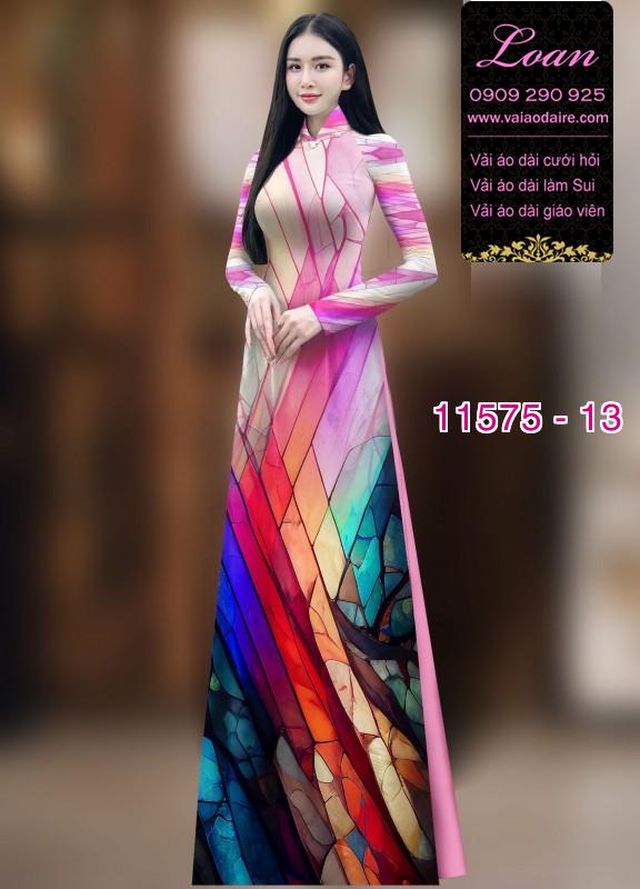 Vải áo dài lập thể