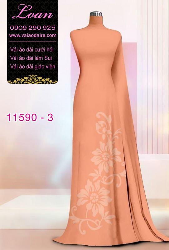 Vải áo dài in 4D