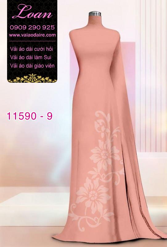 Vải áo dài in 4D