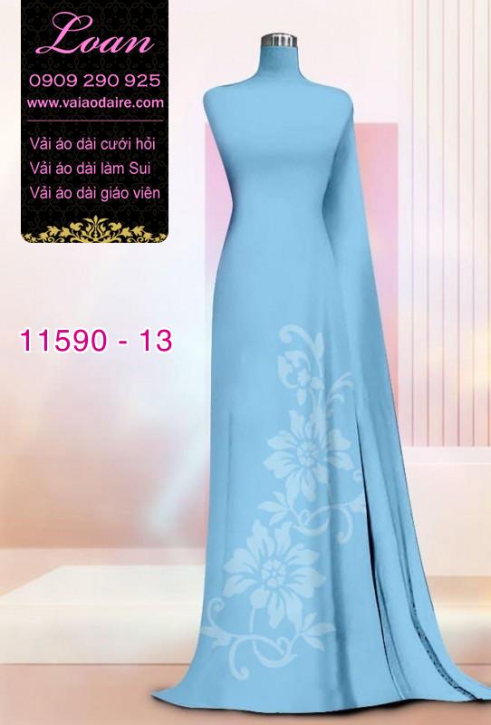 Vải áo dài in 4D