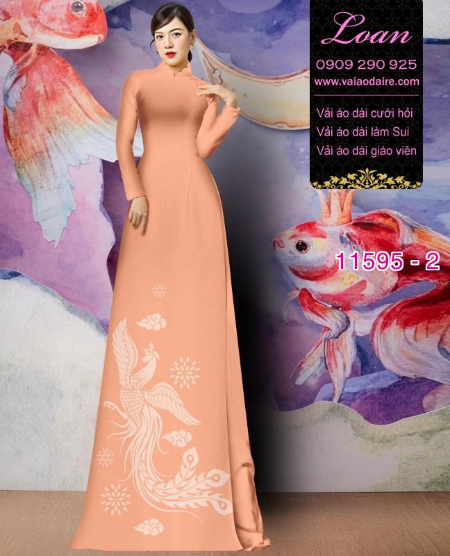 Vải áo dài in 4D
