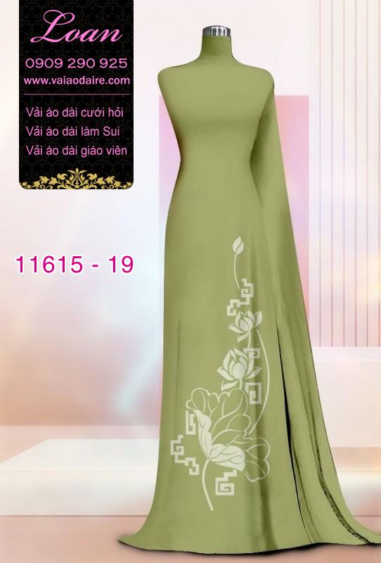 Vải áo dài in 4D