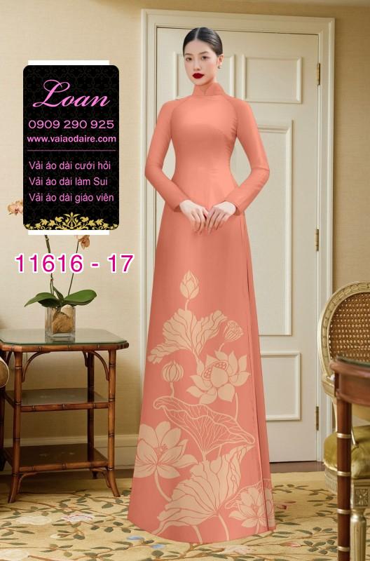 Vải áo dài in 4D
