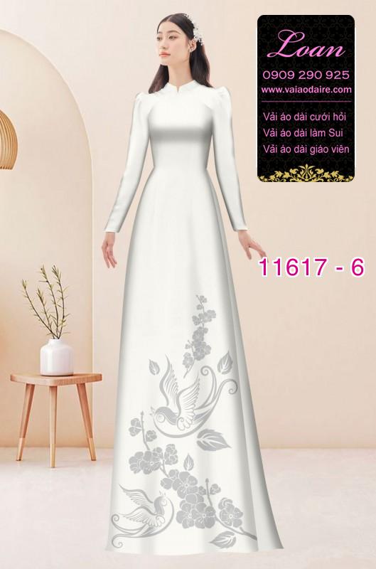 Vải áo dài in 4D