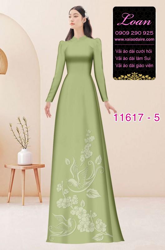 Vải áo dài in 4D
