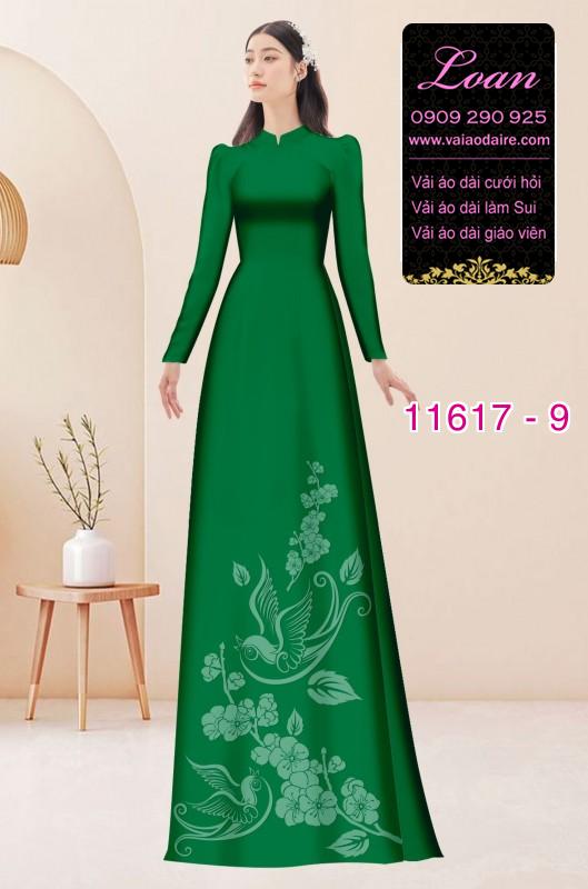 Vải áo dài in 4D