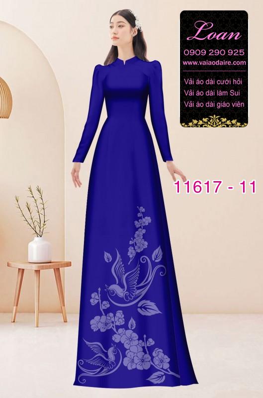 Vải áo dài in 4D