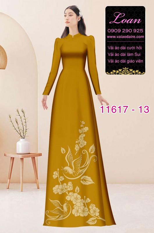 Vải áo dài in 4D