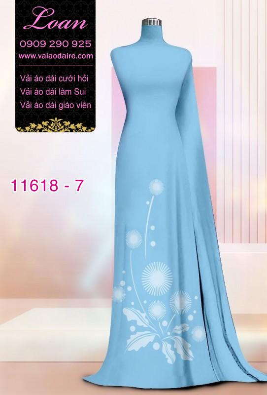 Vải áo dài in 4D