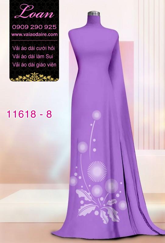 Vải áo dài in 4D