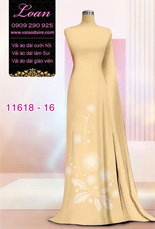 Vải áo dài in 4D