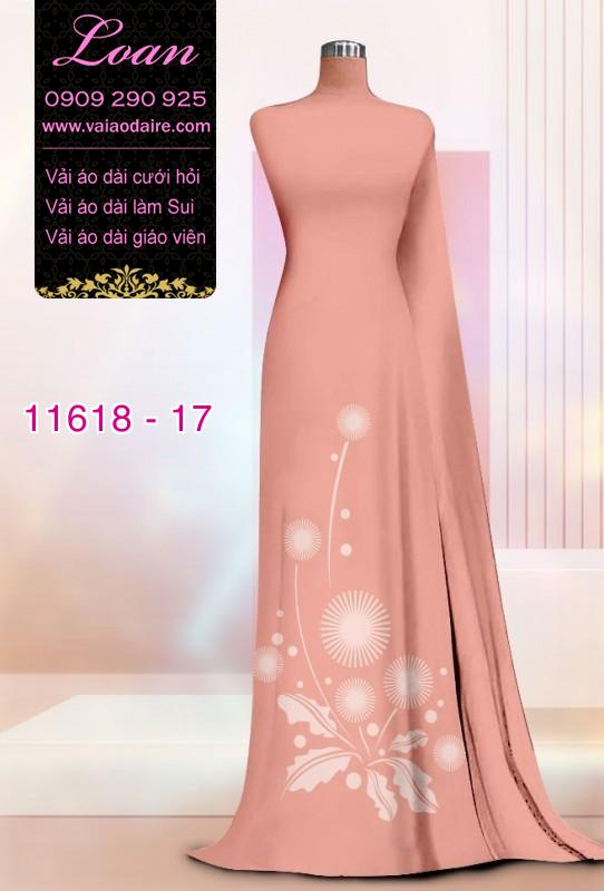 Vải áo dài in 4D