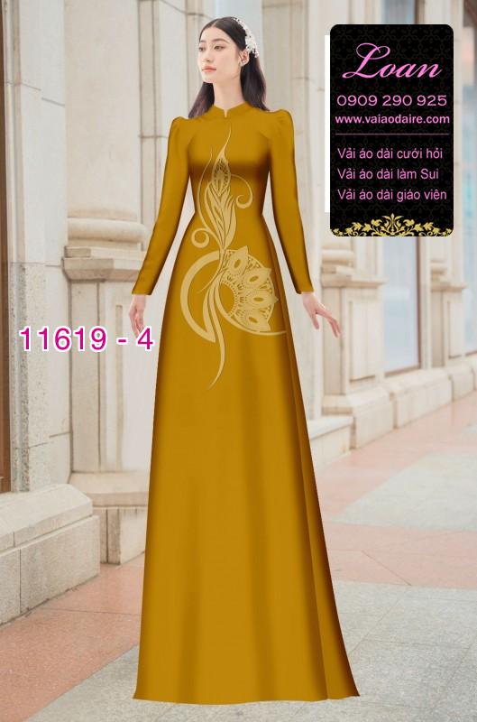 Vải áo dài in 4D