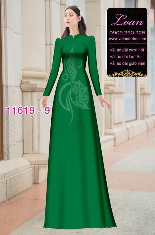 Vải áo dài in 4D