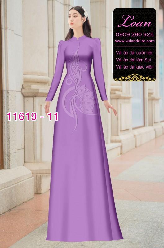 Vải áo dài in 4D