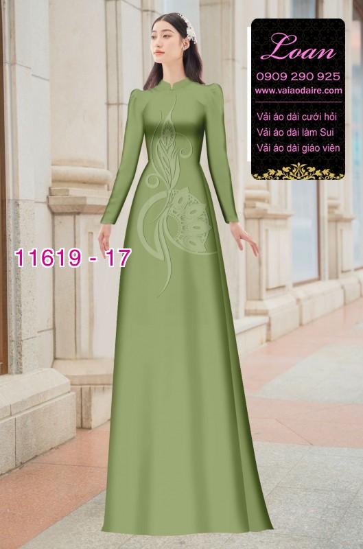 Vải áo dài in 4D