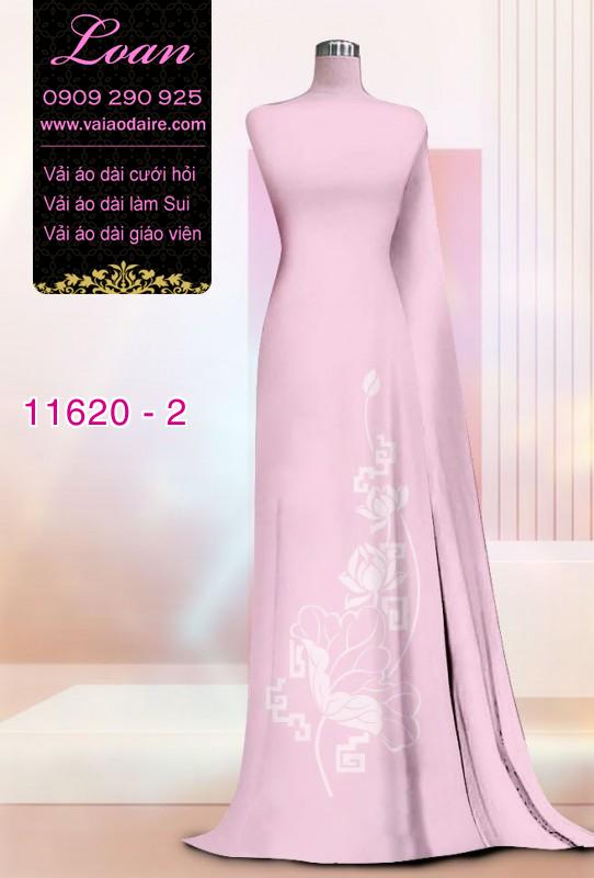 Vải áo dài in 4D