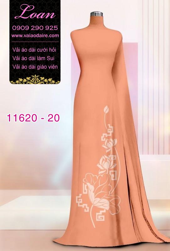 Vải áo dài in 4D