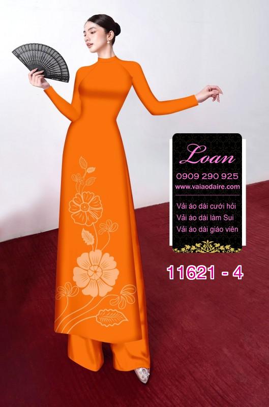 Vải áo dài in 4D
