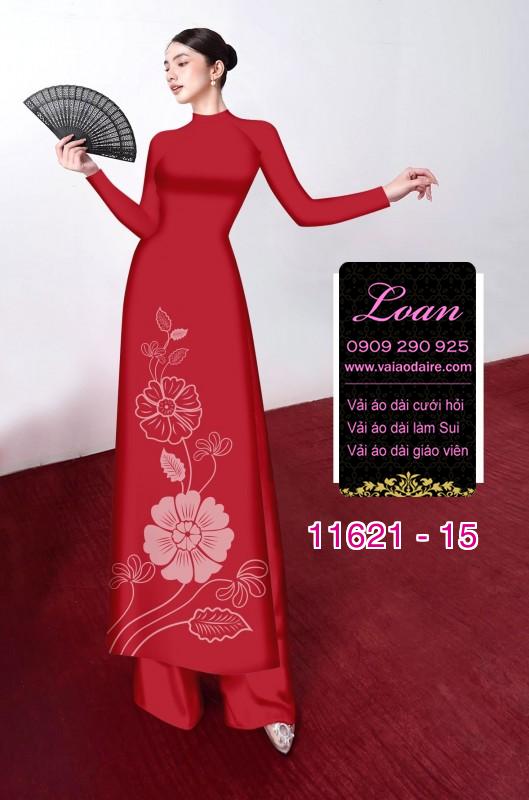 Vải áo dài in 4D
