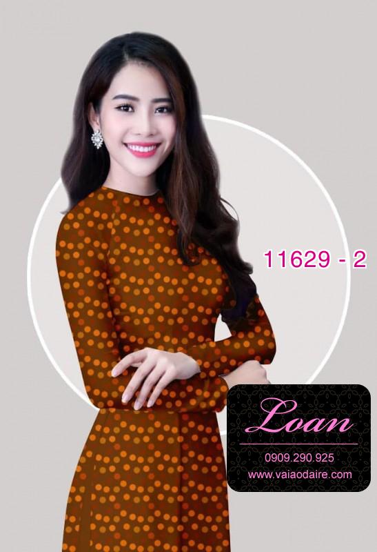 Vải áo dài chấm bi Vải áo dài chấm bi