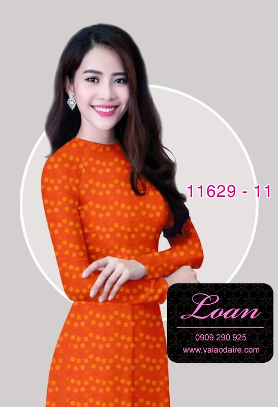 Vải áo dài chấm bi Vải áo dài chấm bi