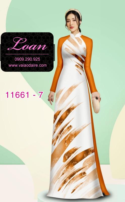 Vải áo dài hoa in 3D