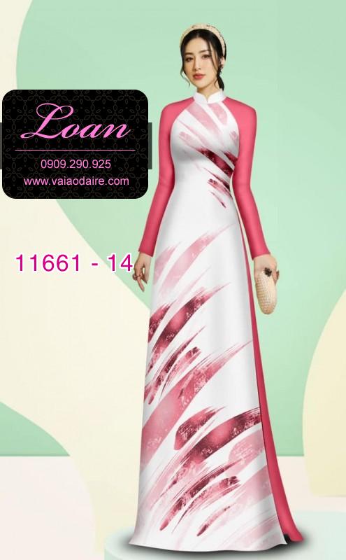 Vải áo dài hoa in 3D