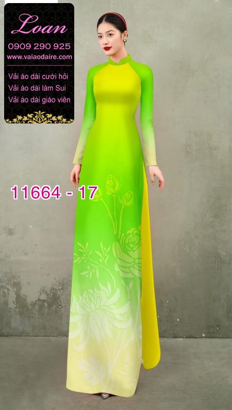 Vải áo dài hoa in 3D