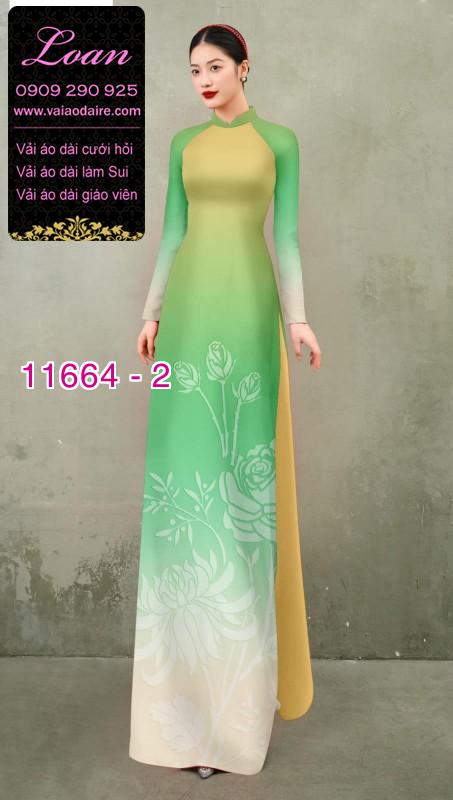 Vải áo dài hoa in 3D