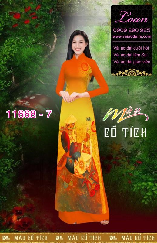 Vải áo dài tết trung thu Vải áo dài tết trung thu