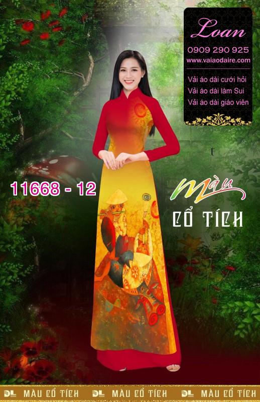 Vải áo dài tết trung thu Vải áo dài tết trung thu