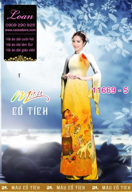 Vải áo dài tết trung thu Vải áo dài tết trung thu