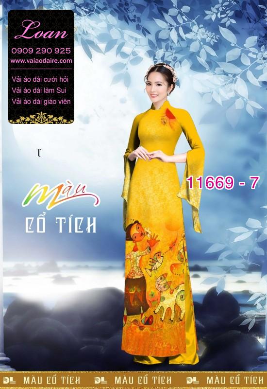 Vải áo dài tết trung thu Vải áo dài tết trung thu