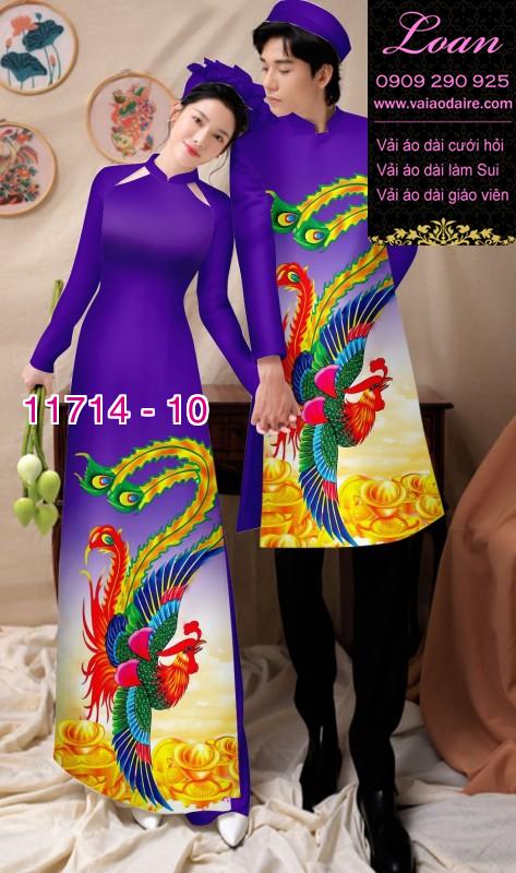 Vải áo dài tết nam nữ Vải áo dài tết nam nữ