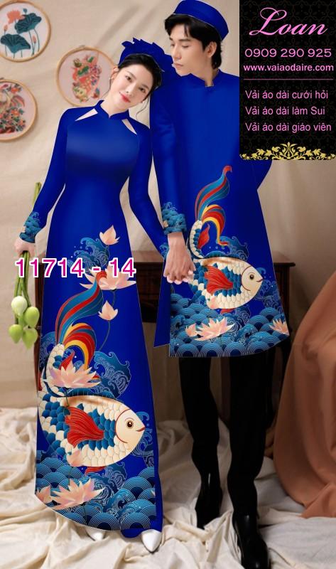 Vải áo dài tết nam nữ Vải áo dài tết nam nữ