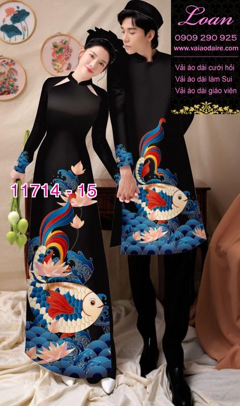 Vải áo dài tết nam nữ Vải áo dài tết nam nữ