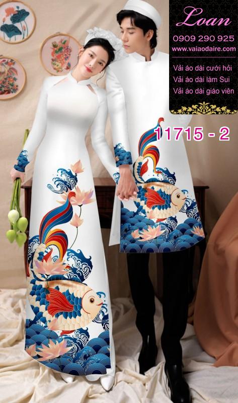 Vải áo dài tết nam nữ