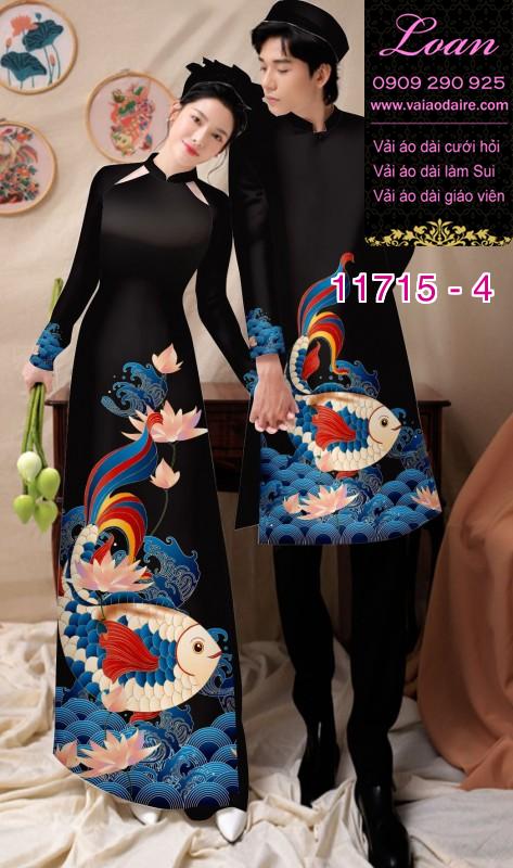Vải áo dài tết nam nữ