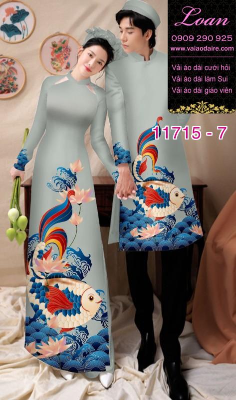 Vải áo dài tết nam nữ