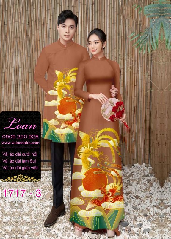 Vải áo dài tết nam nữ