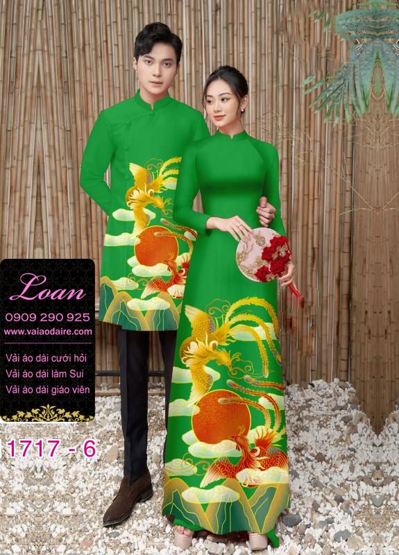 Vải áo dài tết nam nữ