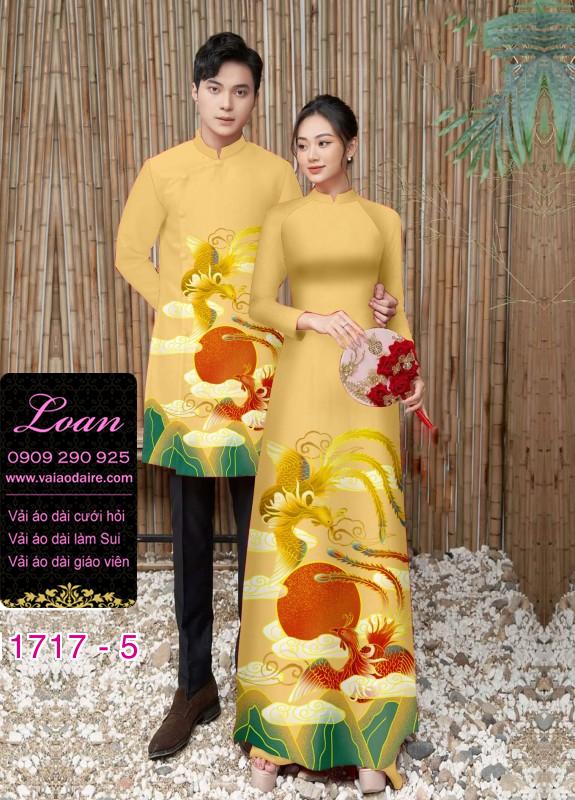 Vải áo dài tết nam nữ